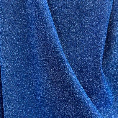 China Fabric Fluorescent Luxury Polyester Glitter Instant Knit Used For Wedding Casual Dress for sale