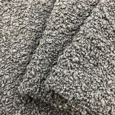 China Waterproof Comfortable Buckle Sofa Fabric Upholstery Wool Loop Fabric Faux Sheep Loop Fabric for sale