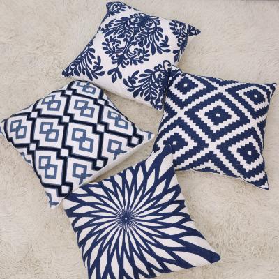 China Nontoxic Hits Cushion Covers Embroidered Cotton Wholesale Cushion Covers Nordic Geometric Cushion for sale