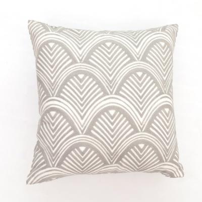 China Nordic Anti-Static Embroidery Geometry 100% Cotton In Running Home Cushion Covers Decorative for sale