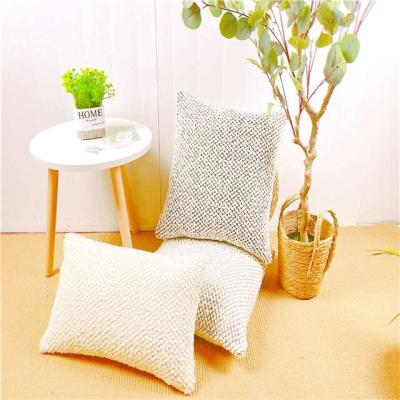 China Anti-Static Wool Circle Pillow Chair Tile Cushion Covers Eco Friendly for sale