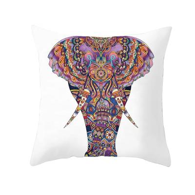 China PORTABLE 100 Mandala Indian Colorful Animal Polyester Style Tapestry Pillow Romantic Funny Animal Cushion Covers For Sofa Chair for sale