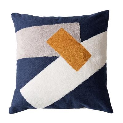 China 2020 luxury home decorative PORTABLE geometric nordic morocco cojines cushion cover tile for chair sofa for sale