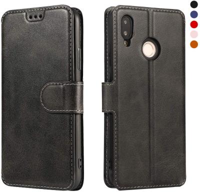 China New Leyi Anti-fall Rise Shockproof Mobile Phone Shell Cover Manufacture Phone Leather Case For Huawei P20 30 for sale