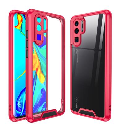 China Leyi new design 360 shockproof universal mobile phone sports sublimation phone case retail packaging 2 in 1 for Huawei P30 pro for sale