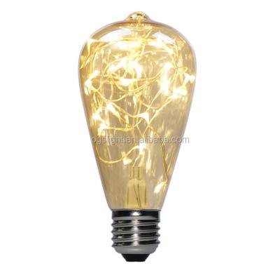 China High Quality Hotel Vintage Tube LED Bulb Stars Led Bulb For Pendant Lamp for sale