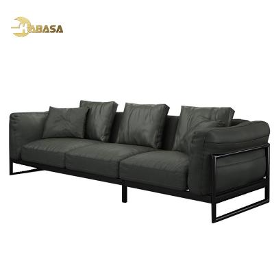 China #20852 modular with green steel frame 4 seaters settee sofa living room furniture set for sale