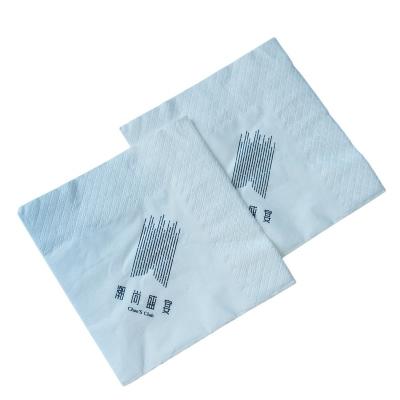 China White Cocktail Napkins Disposable Paper Napkins 3 Ply Table Napkin For Weddings Birthday for sale