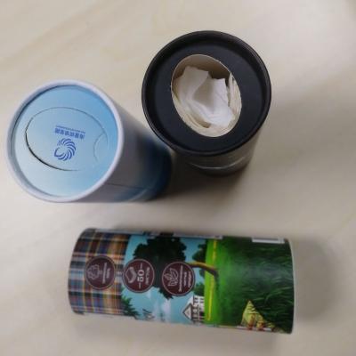 China thick & Convenient High Quality Car Tissue Tube Around Cylinder Box Car Facial Tissue Tissue Paper Car for sale