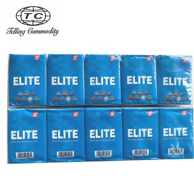 China Customized bulk plain soft pouch facial tissue adversting packages for sale