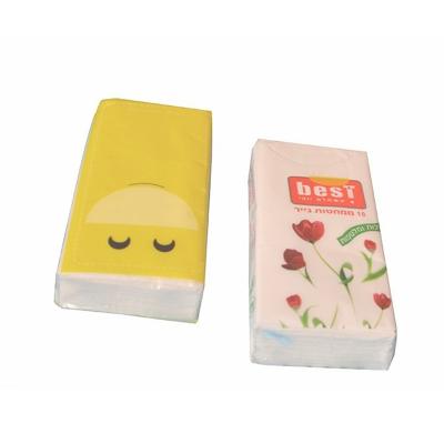 China thick & Custom 10 Convenient Cute Sheets Pocket Facial Tissue for sale