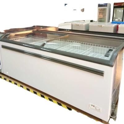 China SD-2500ZH Single-temperature combined island freezer by huge volume commercial freezer and deluxe freezer for sale