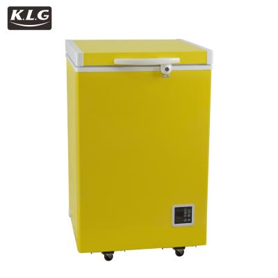 China BD-108 12V Solar Ice Cream DC Chest Freezer 100L DC Freezer for sale