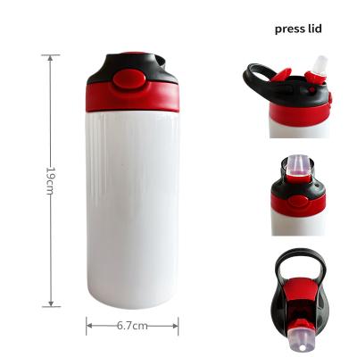 China Viable Stainless Steel Sublimation Tumblers Insulated Straight Kids Tumblers 12oz Sublimation Kids Water Bottles From USA Warehouse for sale