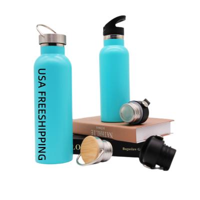 China USA Sustainable Freeshipping 750ml Customized Stainless Steel Vacuum Flask Water Bottle Insulated Sports Bottle Stainless Steel Vacuum Flask for sale