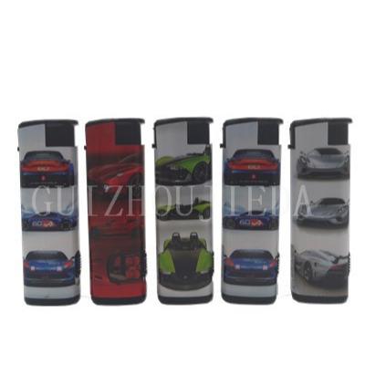 China Cheap factory price windproof disposable gas lighters with cheap custom logo electronic lighter for sale