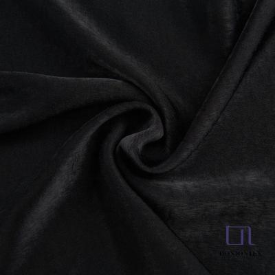 China New Design Anti-Static Polyester Velvet Satin Soft Nice Draping 100% Anti-Static Fabric for Blouse, Dress and Wedding for sale