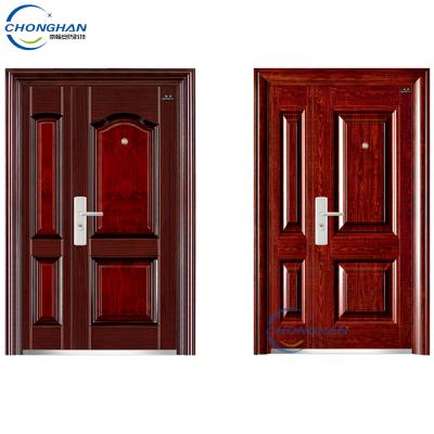 China Swing Turkey Indian Main Steel Door Security Security Exterior Door for sale