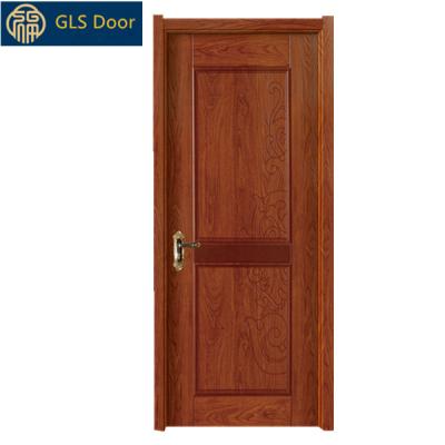 China Swing Europe Luxury Walnut Solid Wood Interior Door For Bedroom for sale