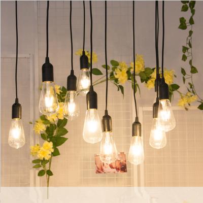 China Wedding chandelier creative aerial personality restaurant decoration lamp Edison tungsten lighting wedding supplies retro stage layout for sale