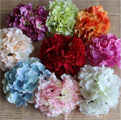 China Wholesale Europe artificial flowers large hydrangea flowers European DIY simulation plant wall wedding flowers for sale