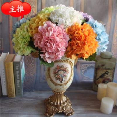 China Wholesale Simple French Artificial Flower Hydrangea Home Decoration Artificial Flower From Europe Guangzhou for sale