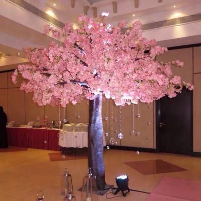 China Contemporary Artificial Pink Cherry Tree Wishing Tree Large Wedding Tree for sale