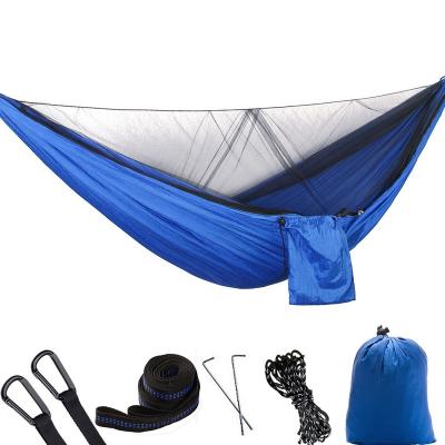 China Outdoor Furniture Portable Camping 2 Person 210t Nylon Fabric Parachute Hammock for sale