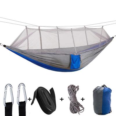 China 1-2 Person Outdoor Ultralight Portable Macrame Hammock Tent Furniture Outdoor Hammock for sale