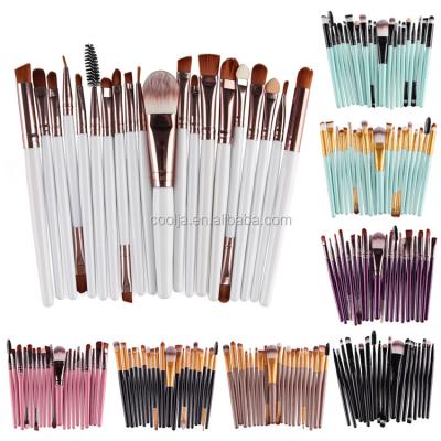 China Angular Blush 2018 Beauty Tools 20pcs Eye Makeup Brush Set Hot Selling Wholesale Eyeshadow Brush for sale