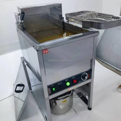 China Hotels Electric Chicken Wings Oil Water Deep Fryer KFC Fried Chicken Frying Machine Fast Food Restaurant Kitchen Water Fryer for sale