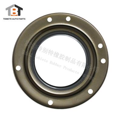 China 100x125x12 Engine Parts FAW Crankshaft Grease Oil Seal With Iron Palate for sale