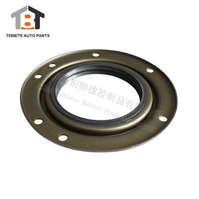 China Crankshaft Oil Seal 100x125x12mm With Iron Pad 100 125 12 NBR Shaft Seals For Dongfeng Trailer for sale