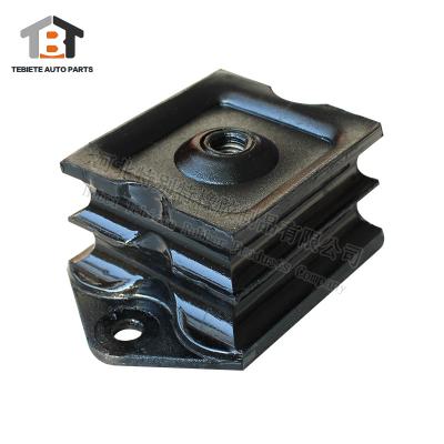 China Shacman Truck Engine Parts DZ9114593001 Front Engine Mounting Rubber Mount Bracket Te koop