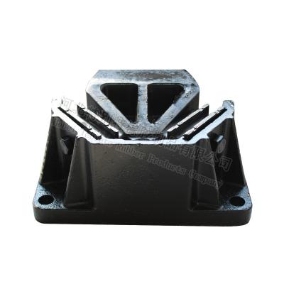 China IATF 16949 2016 Auman Rear Motor Mount Bracket Rubber And Iron for sale