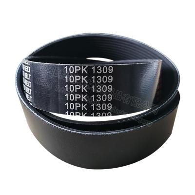 China EPDM V Ribbed Belt 10pk1309 Delong X3000 Wechai Engine Poly Rib Belt for sale