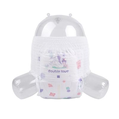 China Double Love Brand Agent Baby Diaper Breathable Baby Training Printed Recruiter Soft Warm Pants for sale