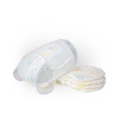 China Printed Imported Pulp Disposable Baby Pants Diaper for sale