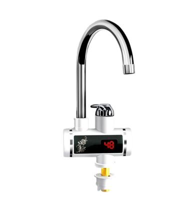 China Stainless Steel Electric High Quality Custom Kitchen Faucets Electric Faucet Heater for sale