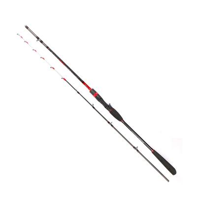 China Carbon Maker Boat Rod 1.66M 1.85M 2M Section 2 2 Pieces Fiber Carbon Slow Building Rods for sale