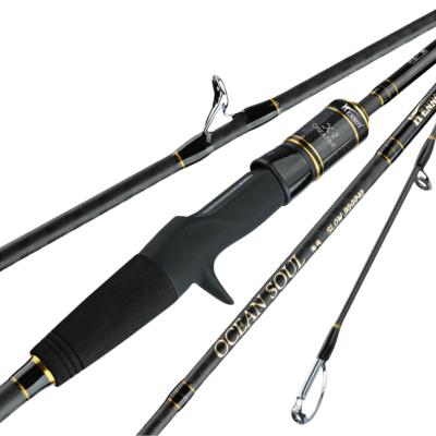 China Carbon Manufacturer Fuji Pe 4-6 2 Section Carbon Slow Pitch Basting Rod Saltwater Fishing for sale