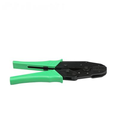 China Ezitown HS-04WF Capacity 1.0-10mm2 Wire Crimper Tool Olive Crimping Tool Adjustable Terminal Hook Crimping Pliers for sale