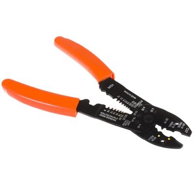 China FS-047 M4.0mm MULTI FUNCTIONAL Cutter Stripping Wires Crimp Terminals Multifunctional Stripper Cutter Crimping Pliers for sale