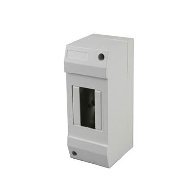 China 2 8 way ABS IP42 breaker mcb height price electricity distribution plastic box panel ABS safety plastic outdoor mcb for sale