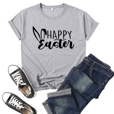 China Original Anti-wrinkle Factory Sayings Easter Girl Shirt Funny Shirts For Family for sale