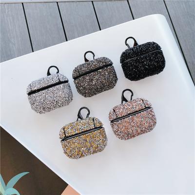 China For earbuds fashion colorful rhinestone earphone case full protective earphone case for airpods 1 2 3 for sale