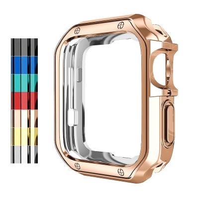 China For Apple Watch 7 Latest Design Sports TPU Watch Protector Case Cover For Apple 7 Series for sale