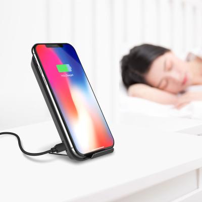 China New Style Qi Wireless Charger Fast Charging Vertical Wireless Charger for sale