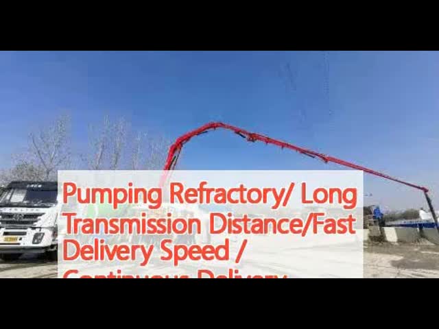 Pumping Refractory/ Long Transmission Distance/Fast Delivery Speed / Continuous Delivery