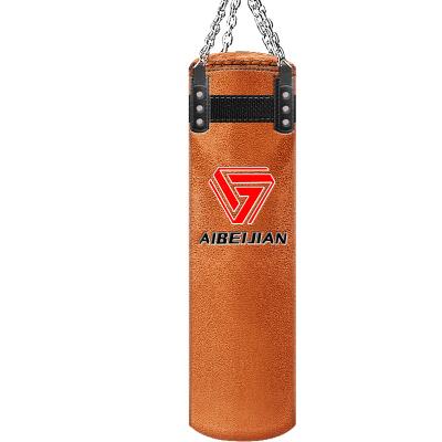 China Solid Binaural Boxing Sandbag Anti-Wear Hanging Sandbag Anti-Fur Material Supplies for sale